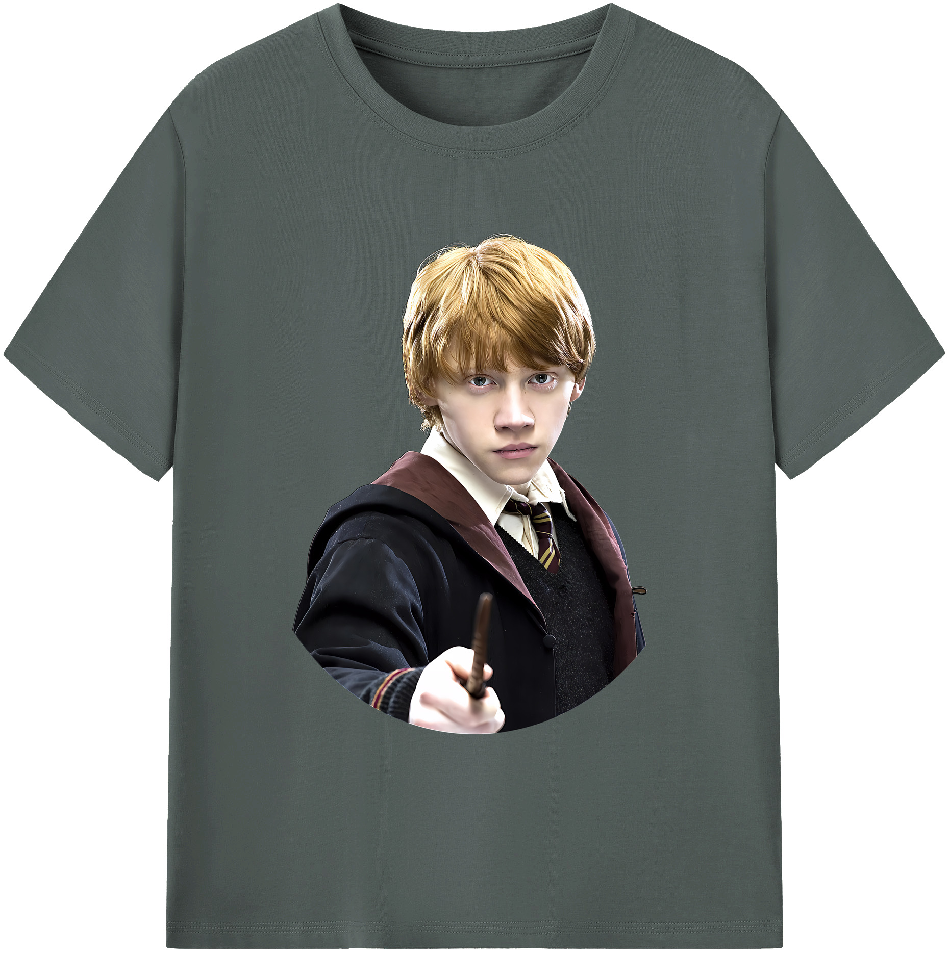 （画像用） Harry Potter ハリー・ポッターシリーズ 綿100％ メンズ半袖Tシャツ｜肌触りやわらか＆通気性